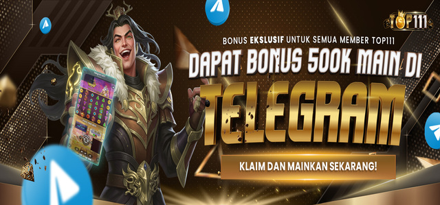 BONUS EKSKLUSIF TELEGRAM 100%