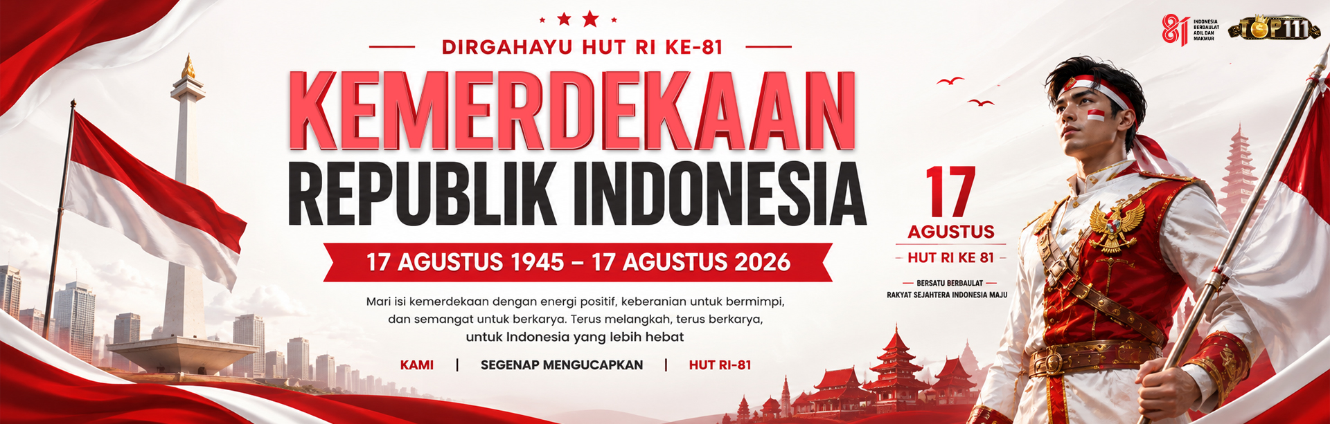 DIRGAHAYU HUT RI KE-81